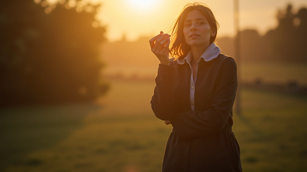 Persoon bij raam in reflectieve houding, zinvol moment, natuurlijk licht